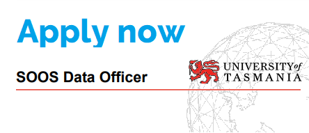 SOOSocean's tweet photo. Huge opportunity! @SOOSocean is recruiting a new Data Officer. Join a great team &amp; an amazing community

Based at @IMASUTAS, lead global collaboration for FAIR Southern Ocean data by building/maintaining data systems &amp; engaging stakeholders

Apply https://t.co/9SqexXUl9b⏱️1 Sept https://t.co/n49OBonUQT