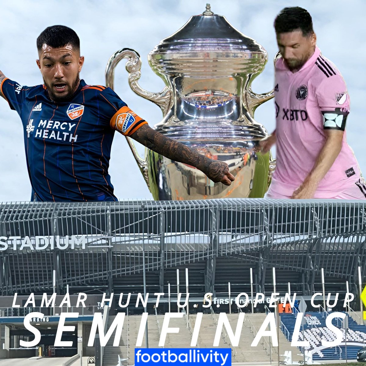 THE US OPEN CUP SEMIS IS HERE JOIN OUR DISCORD to chat: discord.gg/Fr3jR353Jb #AllForCincy | #InterMiamiCF | #CINMIA | #CINvMIA | #CINvsMIA | #FCC | #IMCF | #FCCincinnati | #InterMiami | #Messi𓃵 | #MessiDay | #Messi | #USOC | #USOC2023 | #USOC23 | #USOpenCup | #UnitedStates