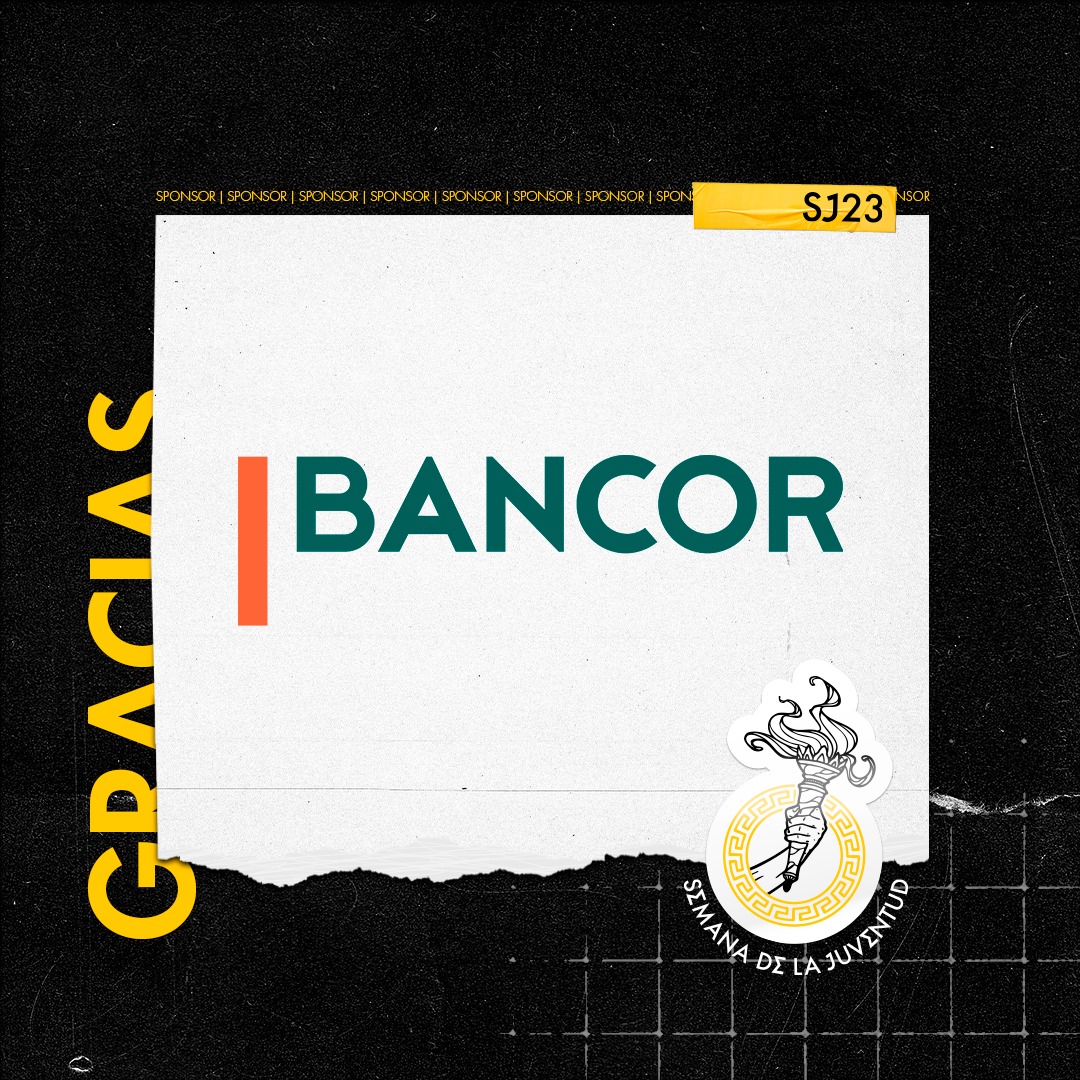 Es un honor y un placer darles la bienvenida a "BANCOR" en esta nueva edición de la Semana de la Juventud.
¡Estamos emocionados por compartir esta experiencia juntos!
