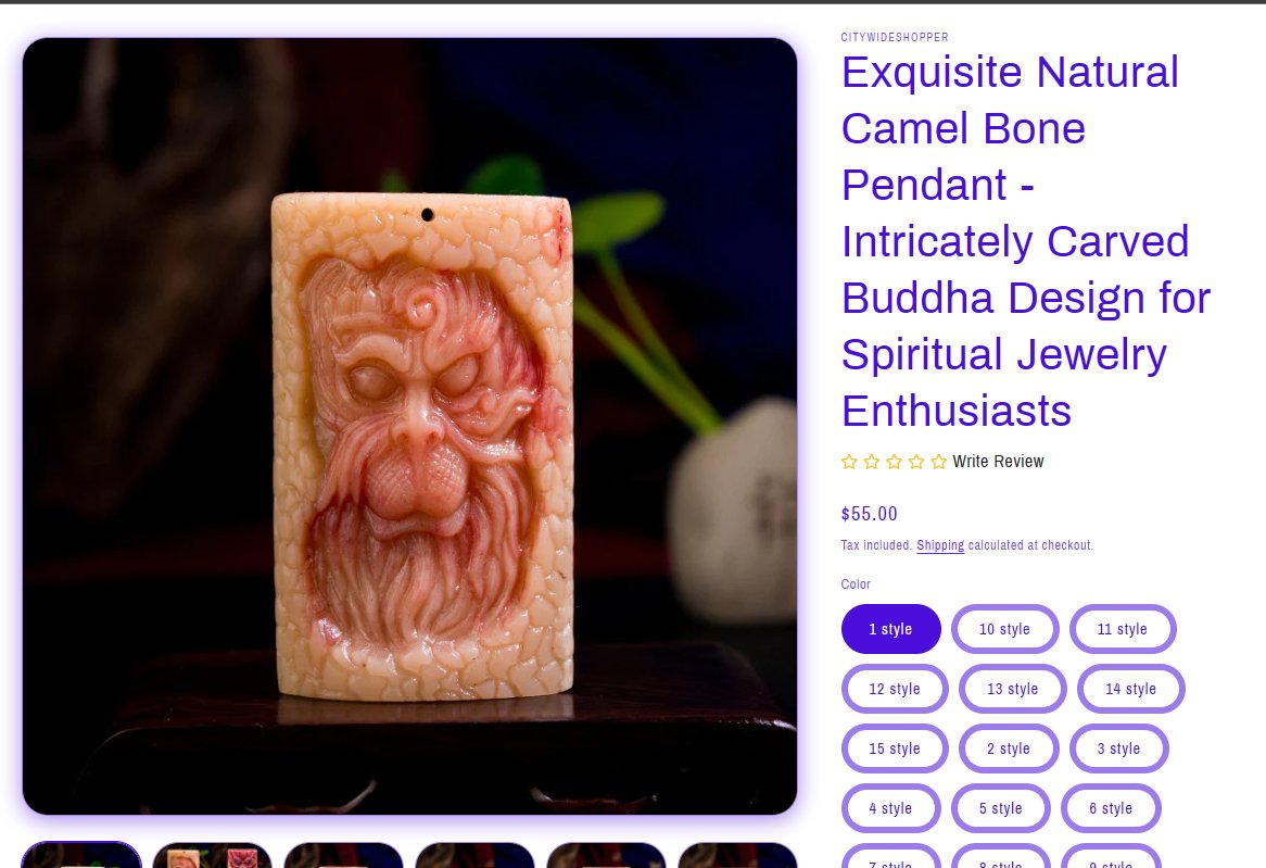 ShoppingBetter4's tweet photo. Elevate Your Spiritual Jewelry Collection with Our Exquisite Natural Camel Bone Pendant! 🕉️✨ Featuring an intricately carved Buddha design, this pendant is a true work of art. 

https://t.co/SekJLGfiU0

#BuddhaPendant #Spirituality #foryou #FYP #viral #musthave #Trending https://t.co/itI8w8bjr5