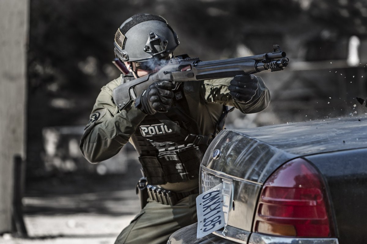 Conquer hardcore demands with the #MesaTactical #UrbinoStock - our boldest, most commanding pistol grip stock system ever.