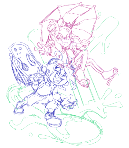8号 「wip I'm so stoked for the new kits 」|🐙🦑👁️one-eyed Guy enjoyer👁️ comms openのイラスト