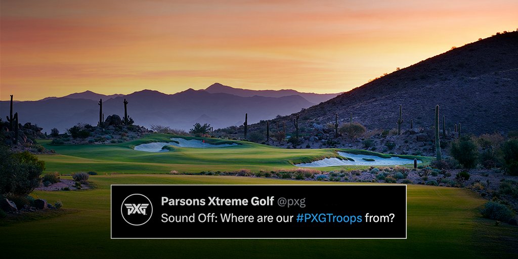 Parsons Xtreme Golf tweet media