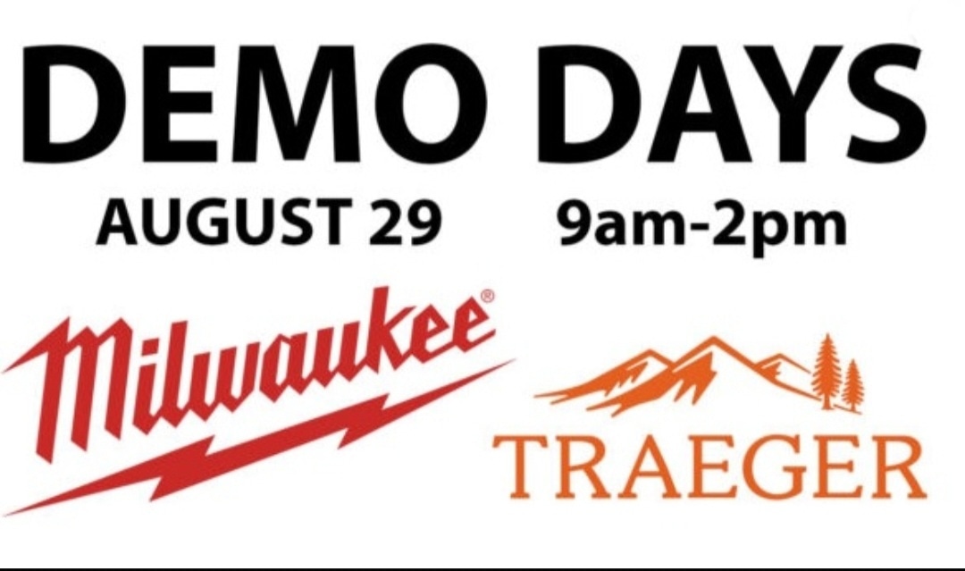 AFS_farm's tweet photo. Milwaukee Demo Day is getting close. August 29th. Many great deals plus you'll get to try out some tools 1st hand and talk to the Faculty Reps.
Check out some great deals on our Demo Day Flyer!
#afs #altonafarmservice https://t.co/7Kli8cmKFd