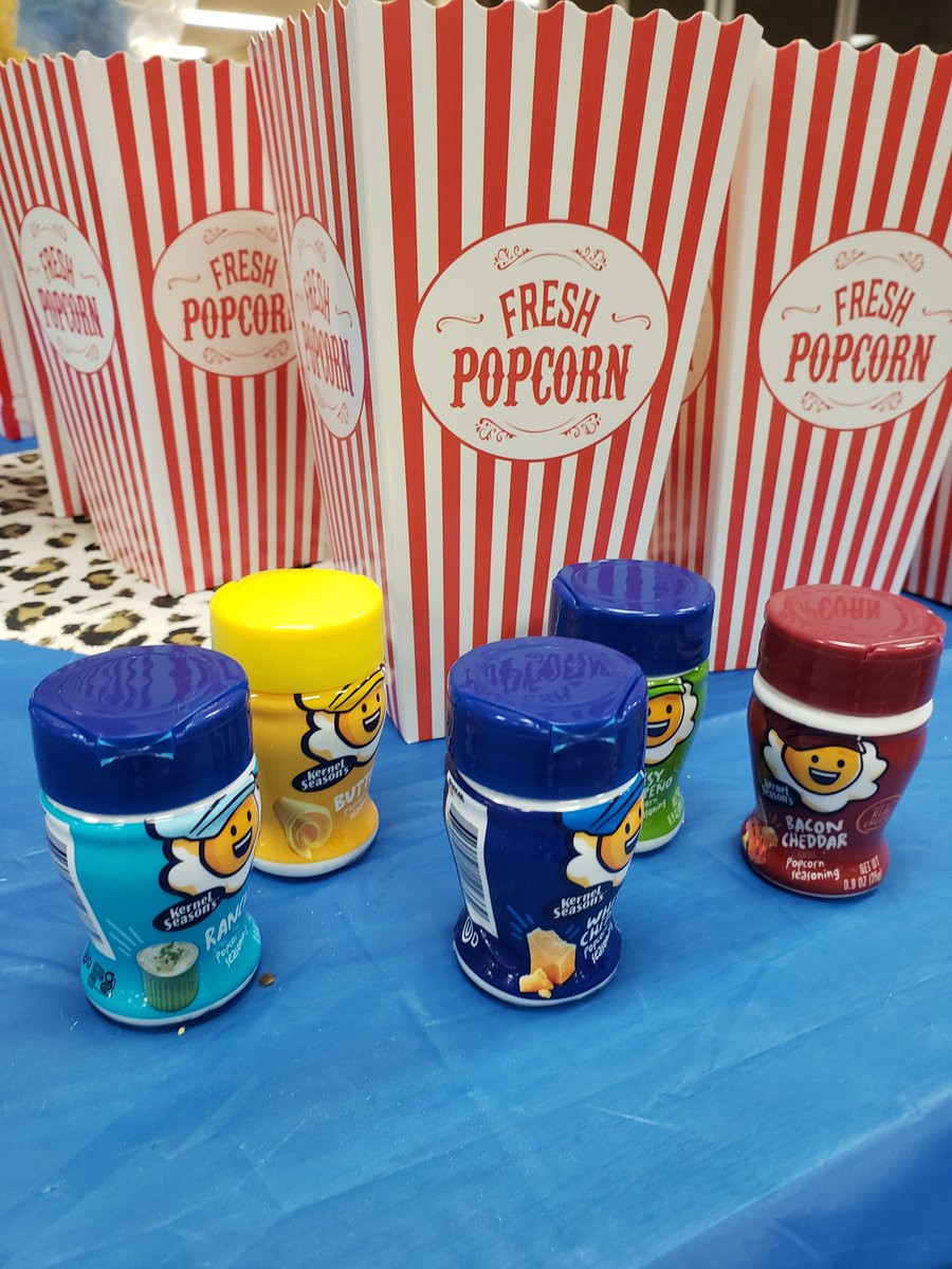 Thank you Mark Raisbeck, ReMax Realtor, for the yummy popcorn and flavored toppings.   We appreciate your kindness and support of CFISD and Lamkin. 
#lamkind 
#CFISDspirit