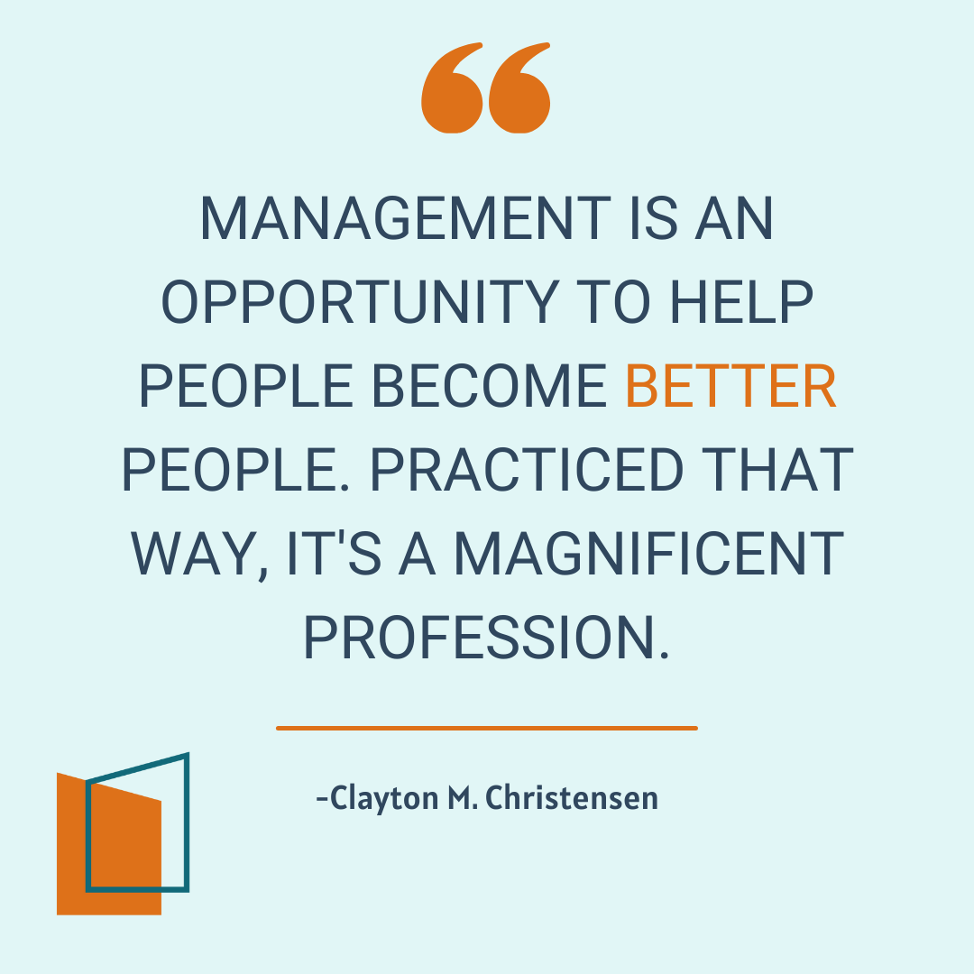 AgileTalentLLC's tweet photo. The 🔑 to effective management is to realize that it's so much more than leading the work. 

Leading the people who DO the work? That's where the 🪄 begins.

#managementexperts #authenticleadership #managementtraining #beagile https://t.co/OXxLuI9hfy