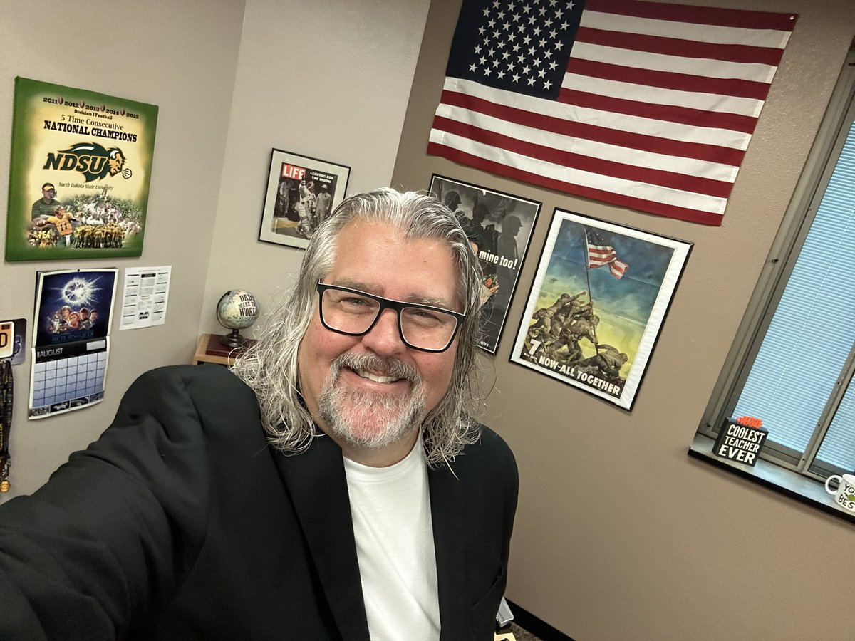 First day with students at my new school.