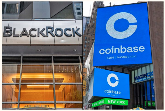 🤯🏦🚀 Explosive news in the crypto world! Rumors swirling that financial titan BlackRock is using Coinbase to quietly accumulate #Bitcoin . 🌐🔥

When giants like BlackRock make moves, it's hard to ignore. 📈💼

Could this be a game-changer for the crypto market? Keep your eyes