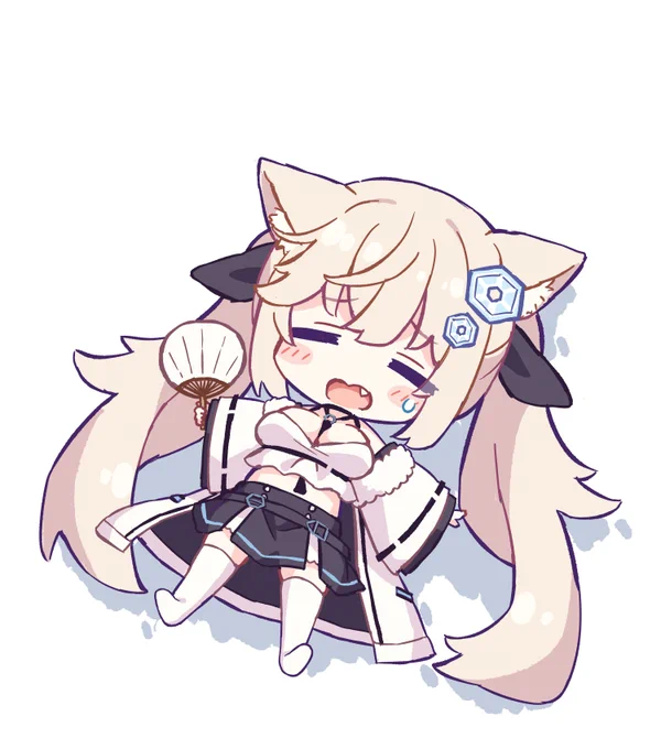 おはよー!今日も朝からあつい…!