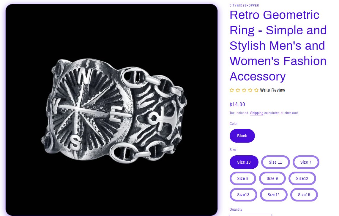QualityForYou1's tweet photo. Elevate Your Style with the Retro Geometric Ring! 💍✨ This simple yet stylish accessory complements both men's and women's fashion effortlessly. Share your thoughts and review this versatile piece. 

#jewelry #foryou #FYP #Trending #viral 

https://t.co/oxBpWicNQC https://t.co/bDPYMlM5by