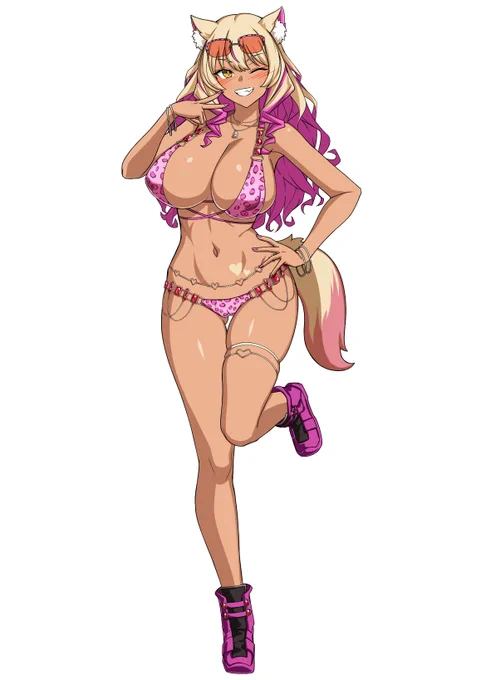 サマバケ鈴鹿御前 しっぽ描き忘れてました