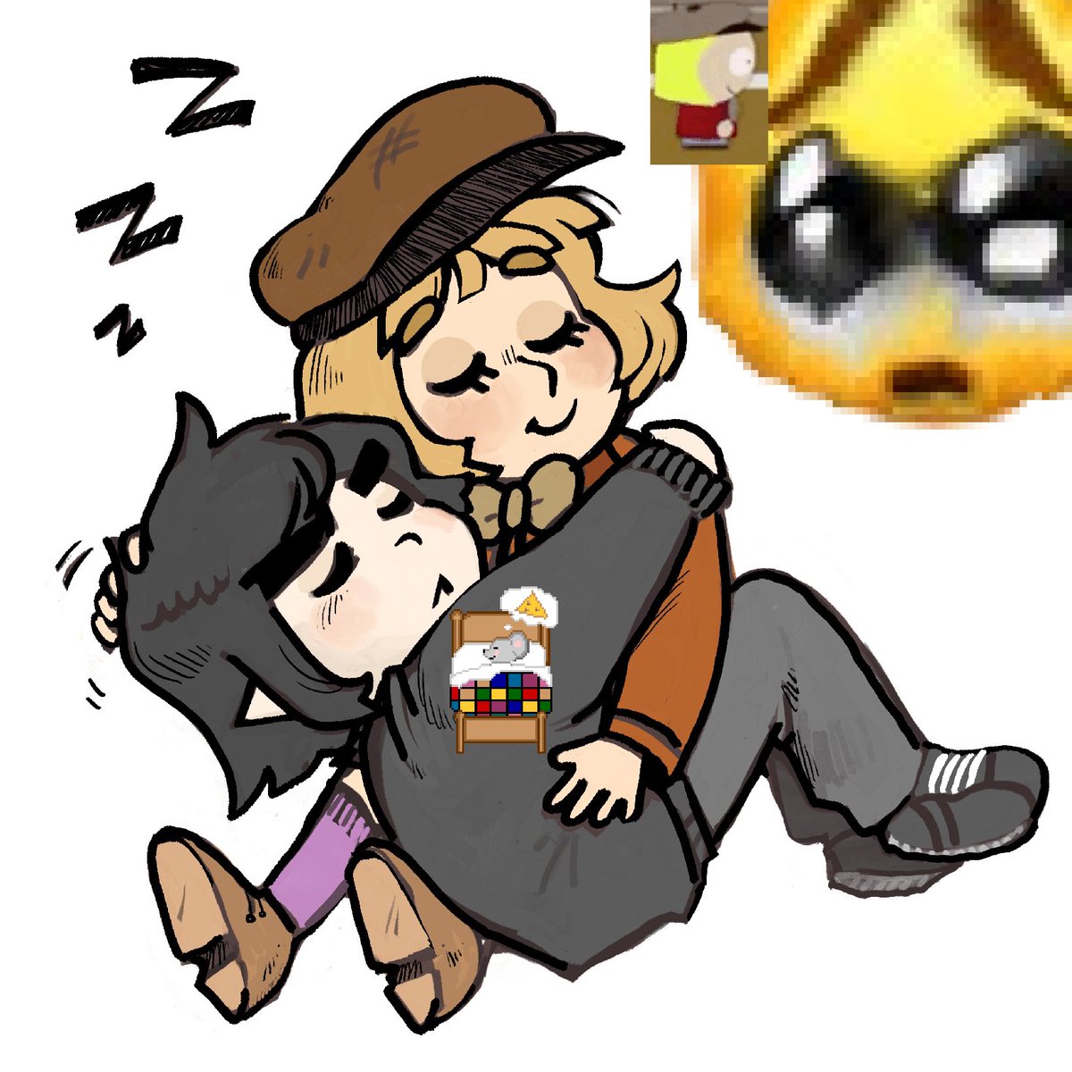 I’m doing dip week late and out of order btw (second pic is a certified noogats edit)