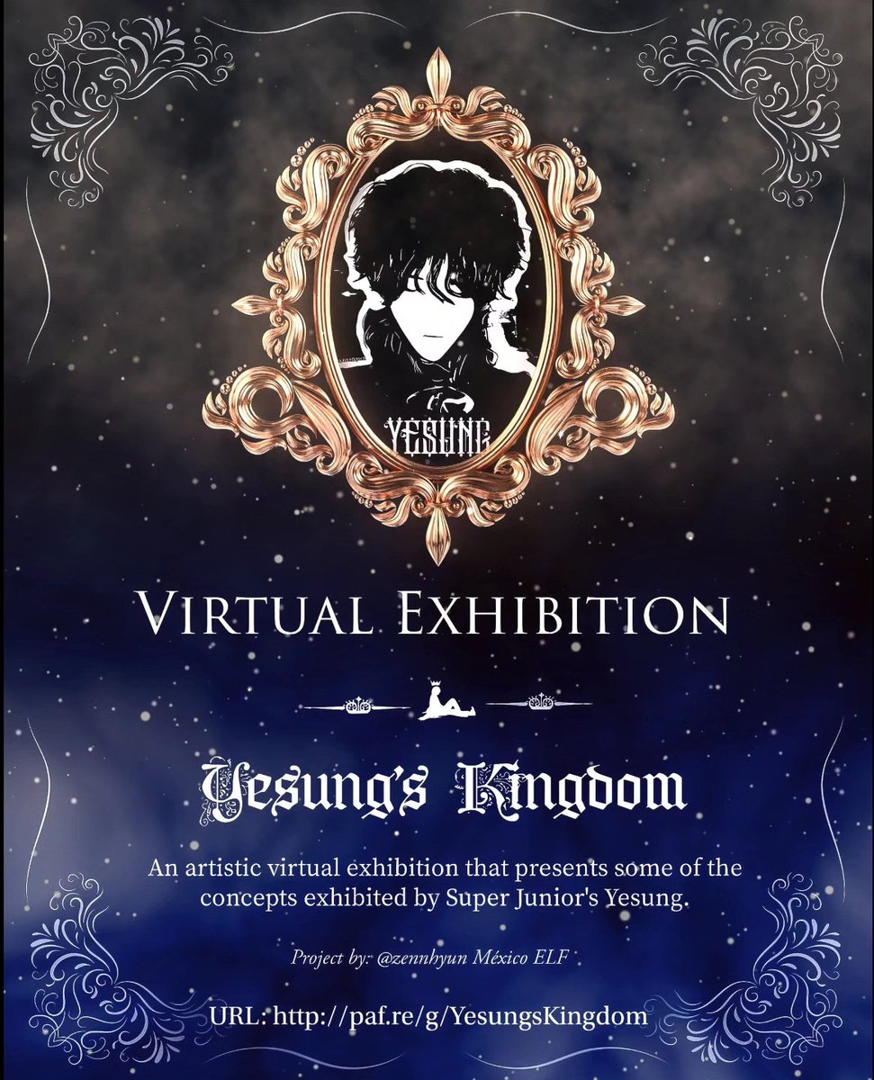 zennhyun's tweet photo. 👑Yesung's Kingdom ~ Virtual Exhibition ~ 
🚨 OPEN NOW! 🚨

✨ URL to access: ⬇️ https://t.co/jeKE4hGV6j

Project by @zennhyun
México ELF.💙🇲🇽

#예성_생일이야_문열어봐 
#Yesung #예성 #イェソン #艺声
@shfly3424 https://t.co/ORKmee2vMm