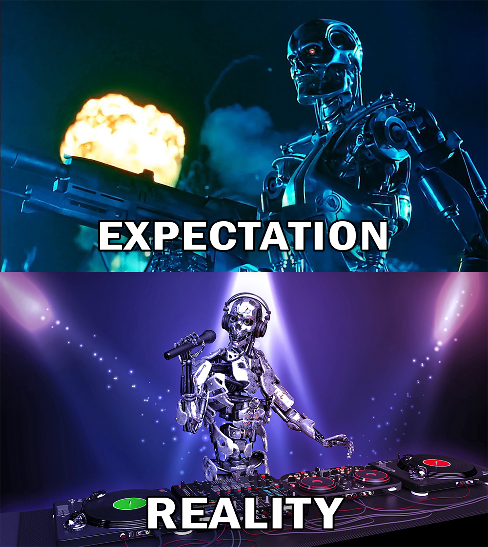 NYC_Files's tweet photo. AI kinda falling short on its promise.
#NotMyAI #TryHarder #Terminator #YesAIcan https://t.co/IUMAMc2EhP