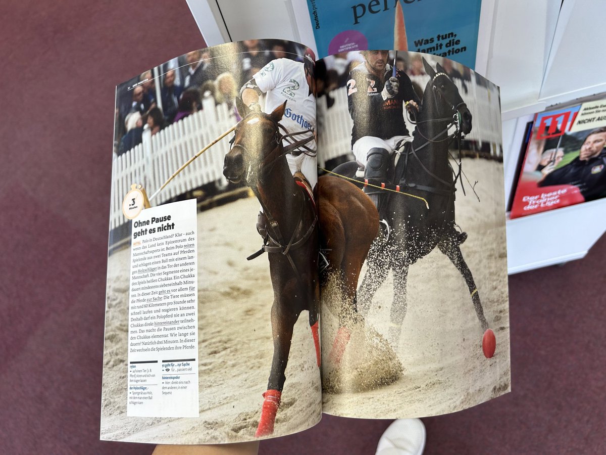 Happen to flip to a polo article.. what a coincidence #RWRBMovie