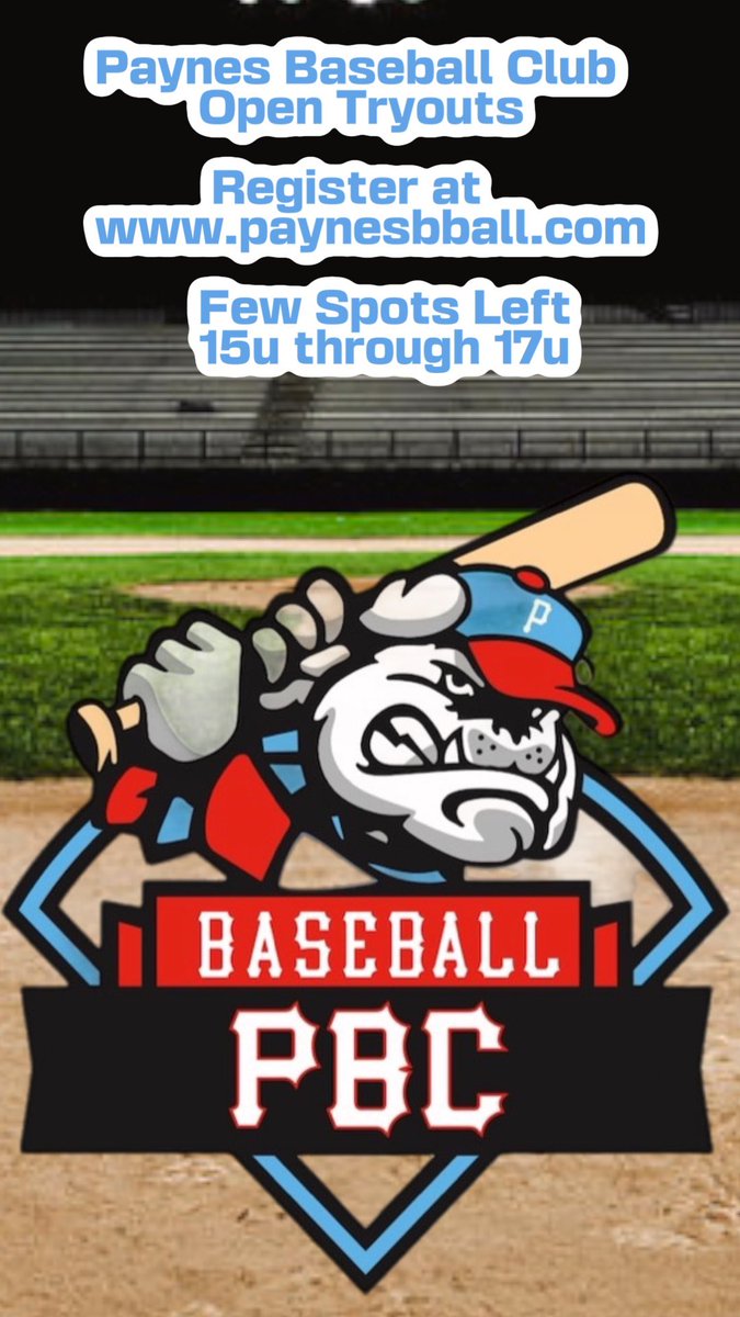 Paynes Baseball Club tweet media