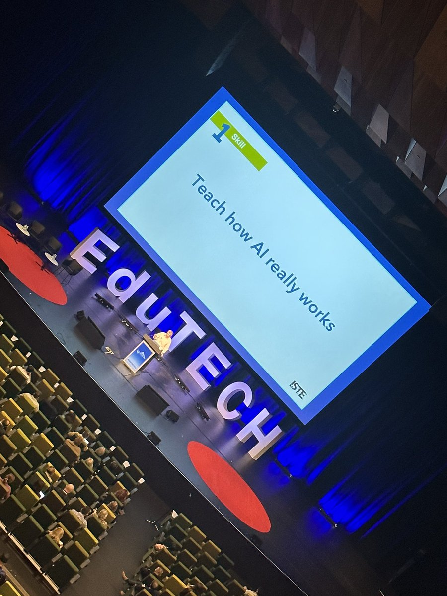 AI in education: how do we teach students to work in hybrid teams where not all members of the team are human??? #thoughtprovoking #edutech2023