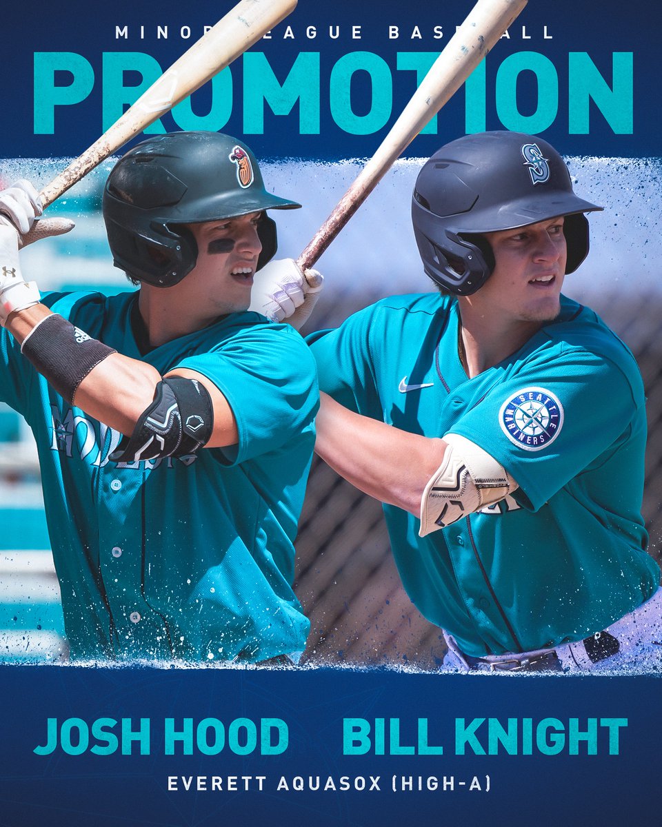 Keep climbing ⬆️

@TyLock13 has been called up to the <a href="/ARTravs/">Arkansas Travelers</a>, while <a href="/josh_hood1/">Josh Hood</a> and <a href="/Bill_Knight4/">Bīłł Kñïght</a> are headed to the <a href="/EverettAquaSox/">Everett AquaSox</a>. #SeaUsRise