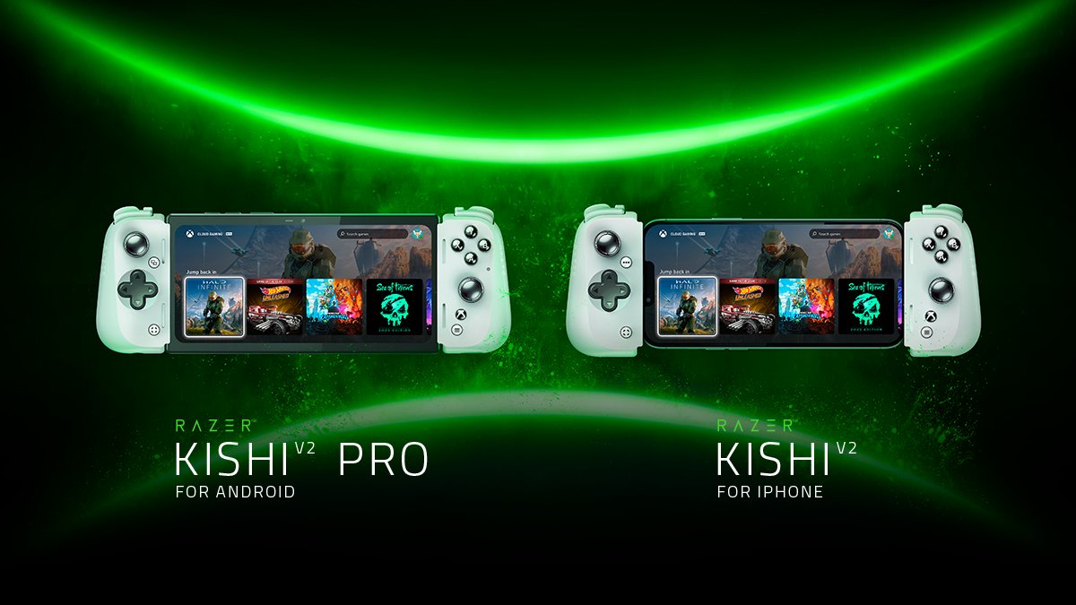 R Λ Z Ξ R on X: Why stop at mobile-only games when you can go beyond? Meet  our Xbox Editions for the Razer Kishi V2 Pro for Android and Kishi V2