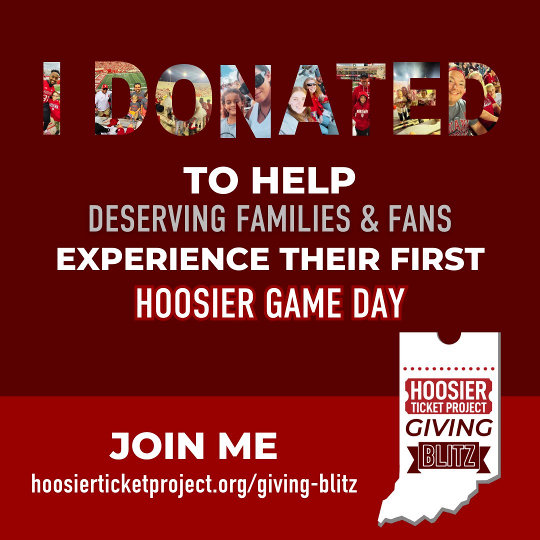 Were you one of the fantastic folks who donated to the Giving Blitz today? Retweet to spread the word ⚪️🔴