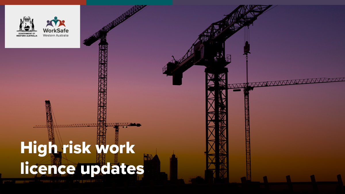 High risk work licence applicants can now apply for a new licence or transfer their interstate licence online. Further information about the changes is available on our website. ow.ly/uC8V50Pzb3G #HRWL #construction #tradies #highriskwork #trades #crane #craneoperator