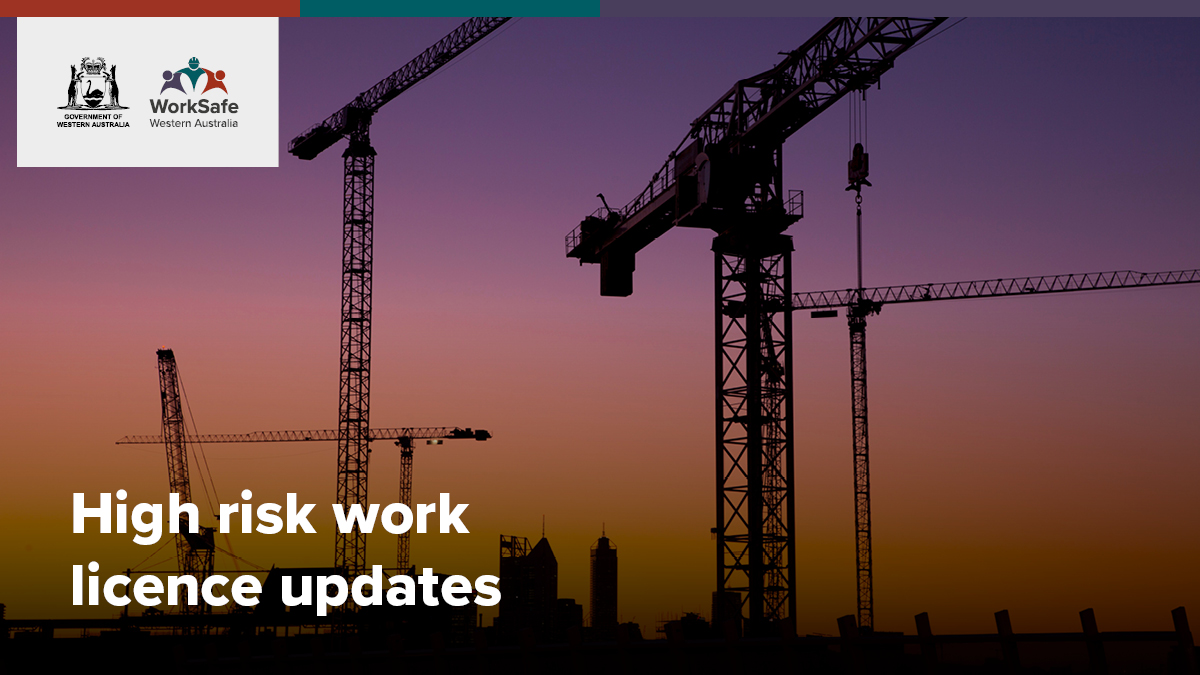 High risk work licence applicants can now apply for a new licence or transfer their interstate licence online. 

Further information about the changes is available on our website. ow.ly/uC8V50Pzb3G 

#HRWL #construction #tradies #highriskwork #trades #crane #craneoperator