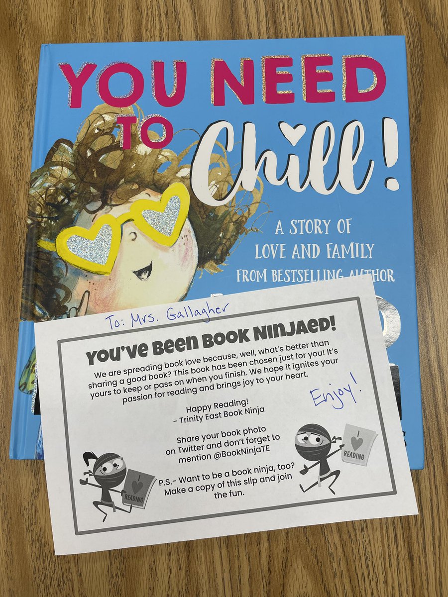 BookNinjaTE's tweet photo. I have been busy this summer collecting titles to share the #booklove with the awesome staff at Trinity East! I left these treasures in mailboxes today. https://t.co/GGuxgksnFh