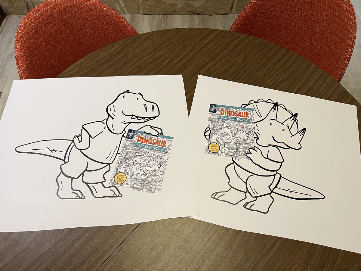 BunkerPress's tweet image. Our top-notch sales team (is made of foam board)!

Visit BunkerPressBooks.com for details

#KidsBooks #PuzzleBooks #Dinosaurs #Puzzles