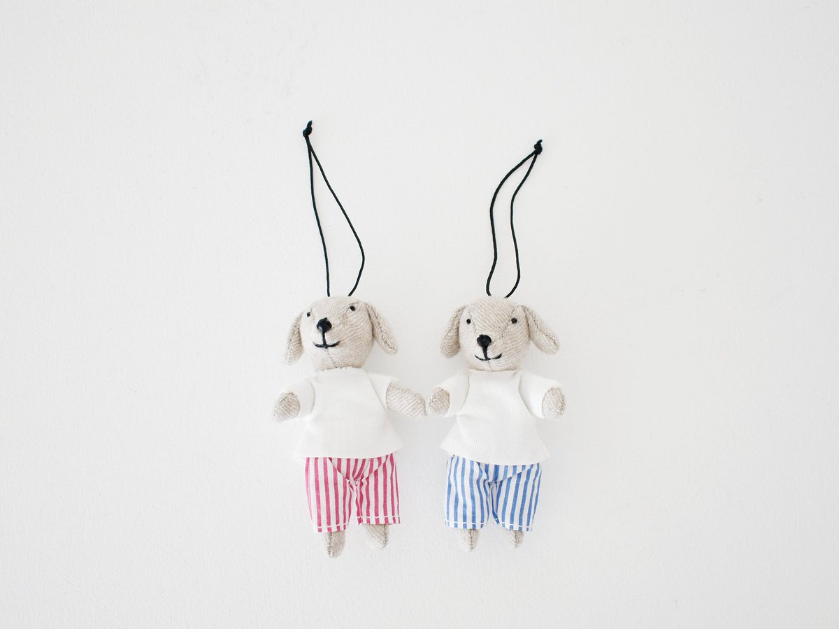 9/1～ぬいぐるみ作家・金森美也子さんの展示に合わせて、CHECK&STRIPE