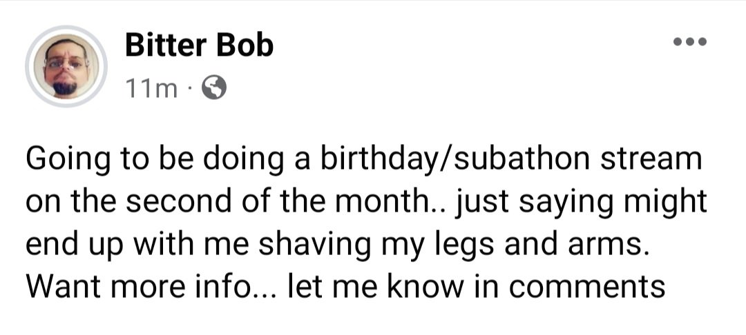 Bitter Bob tweet media