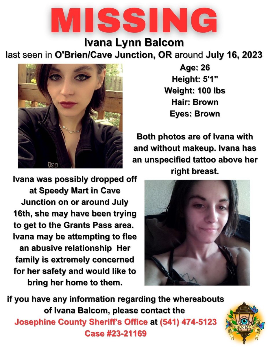 AngelsBokenHalo's tweet photo. #MissingPerson #Oregon #GrantsPass #CaveJunction https://t.co/3olW19cfPg