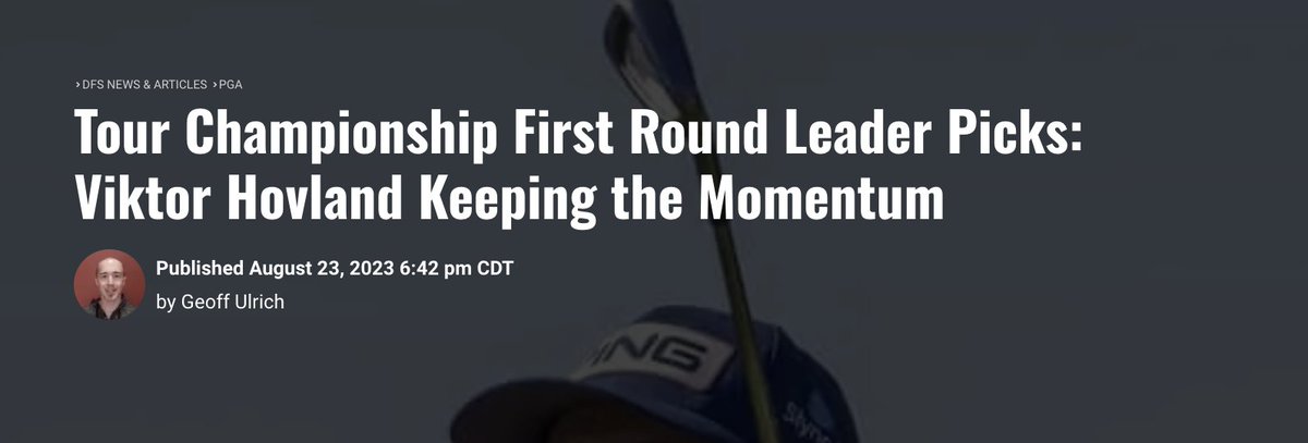Stokastic's tweet photo. First Round Leader Picks!

https://t.co/MAUo68ibtJ https://t.co/lydxfrUeAk