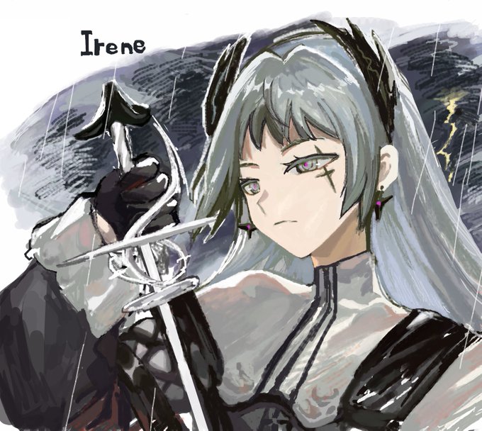 アークナイツのエチャしてた!アイリーニとルーメン～ 