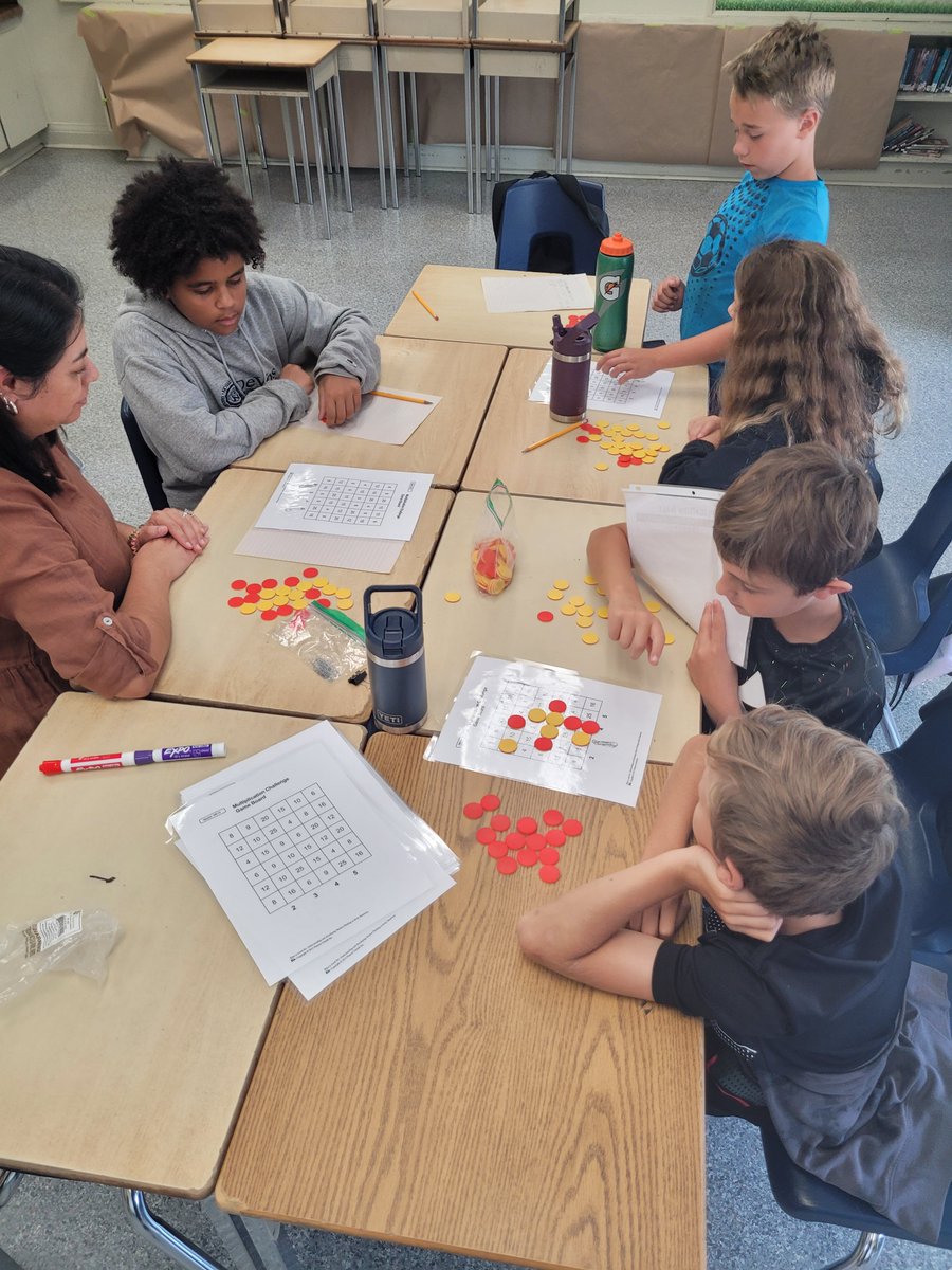 It's all fun and games for students  @ Langton Public as we sharpen our mental math skills <a href="/GEDSB/">Grand Erie District School Board</a> <a href="/Principal_LPS/">Principal, LangtonPS</a> 
#alexlawsonmathgames #italladdsuptome #summerlearning #numeracy
