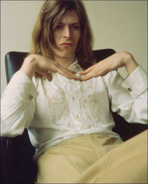 David Bowie, 1971. Photo by Brian Ward.