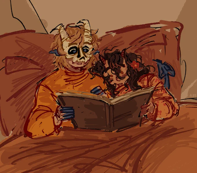 chayanne and tallulah based on interesting story by laura muntz lyall #qsmp #qsmpfanart 