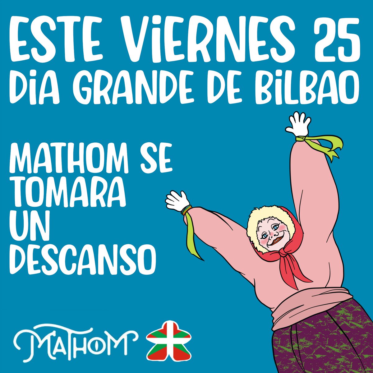 El viernes nos pondremos nuestros pañuelos y nos iremos a bailar con Marijaia, pero el sábado volvemos a atenderos en nuestra tienda de Mathom Bilbao.
🥰🥰🥰🥰🥰🥰🥰🥰🥰