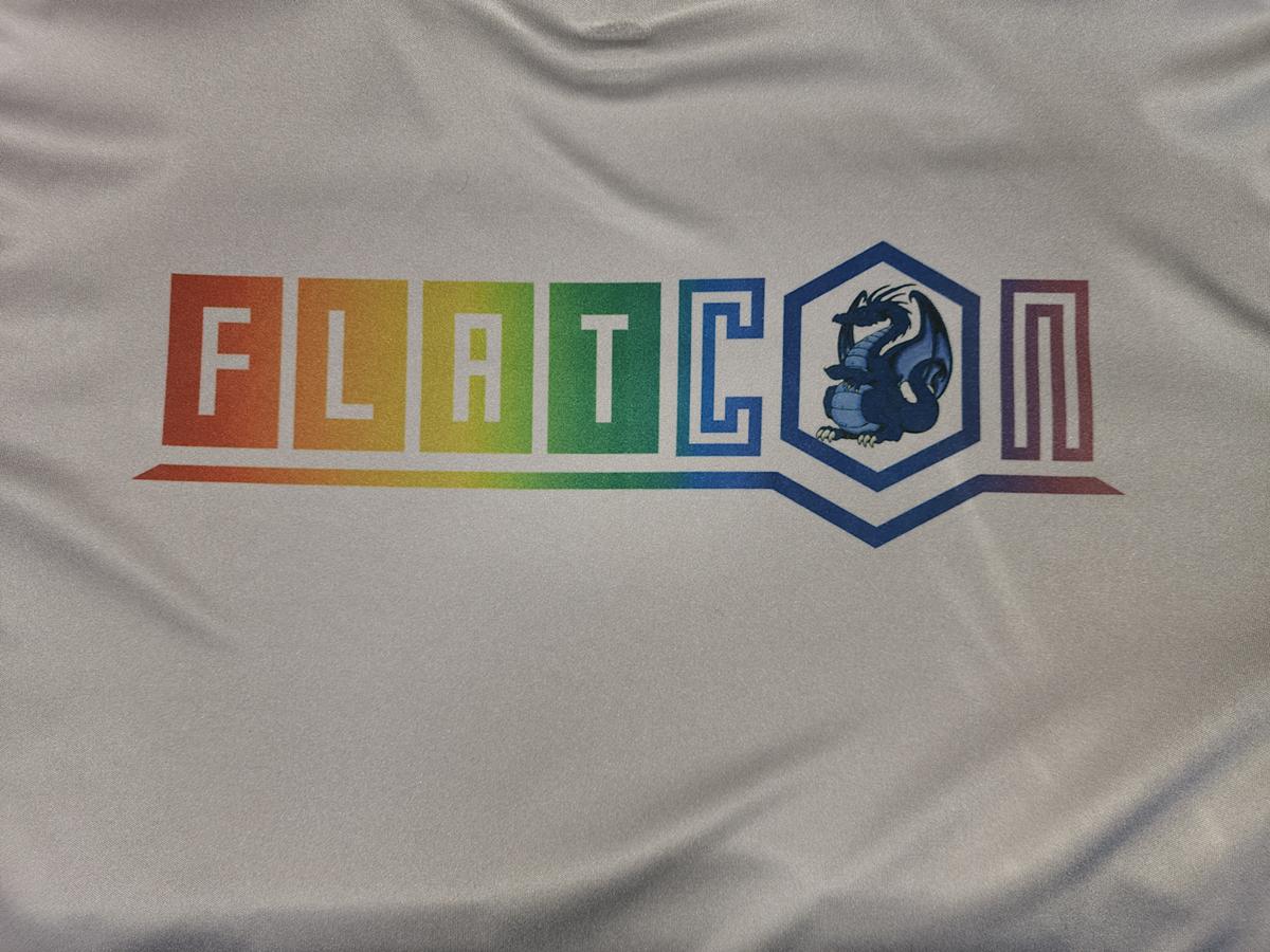 Tired of cons not having the right size shirt? 

Preorder your Flatcon 2023 shirt and pick it up at the con to ensure you get the exact size you need!  

tabletop.events/conventions/fl…