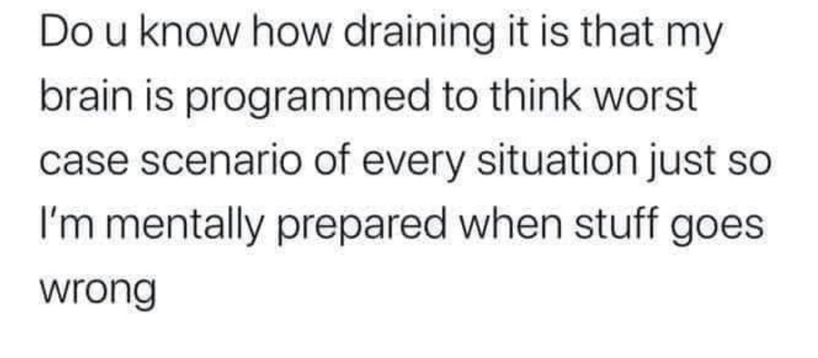 CottonOShay's tweet photo. Truth. And it is beyond mentally and psychologically exhausting.
#Broken
#Healing
#Growing
#Tired
#SoFuckingTired https://t.co/Wsfwqn8no3