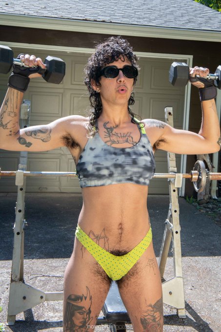 Would you worship these muscles and hairy bush?  Model: Zaki Hayawan https://t.co/Vbk2RIwpWD