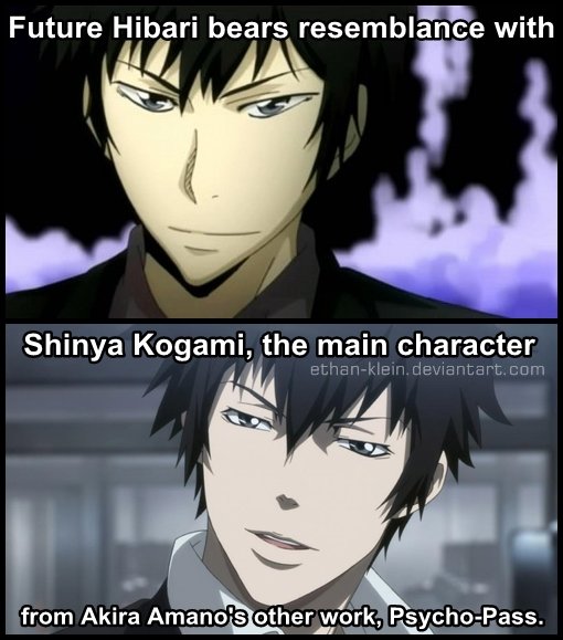 Hibari Kyoya >>>>>>>>>>>>>>>>>>>>>>>>>>>>>>>>>>>>>>>>>Kougami. además si no fuera por Hibari el Kougami no existe(?).