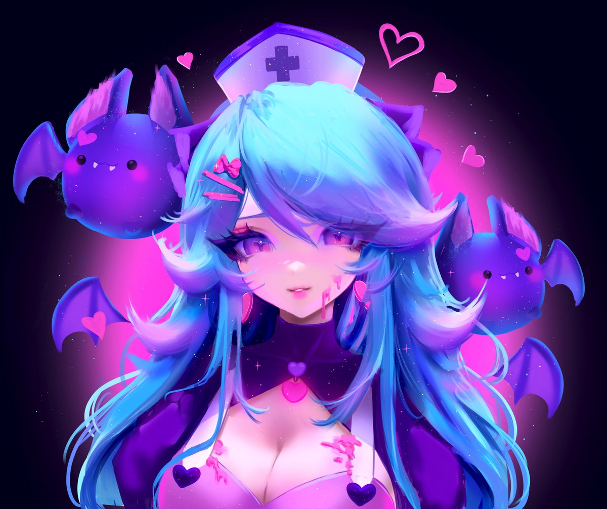 ✦Final piece for @/_Vivi_Valentine ✦
Thank you for Commissioning me! 💜