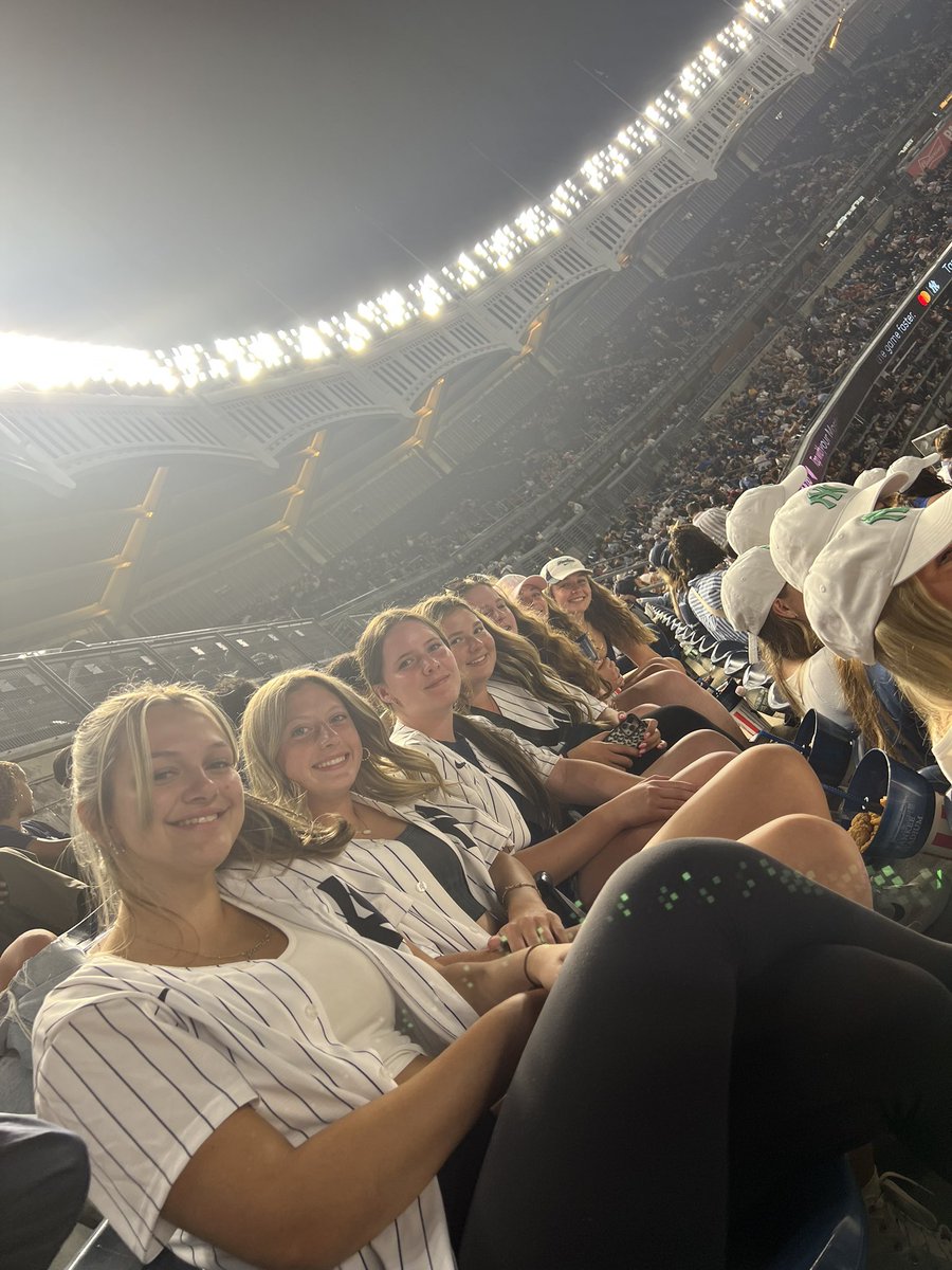 Team trip to Yankee stadium for <a href="/Yankees/">New York Yankees</a> x <a href="/MorgansMessage/">Morgan's Message</a> game. Let’s go Pac!