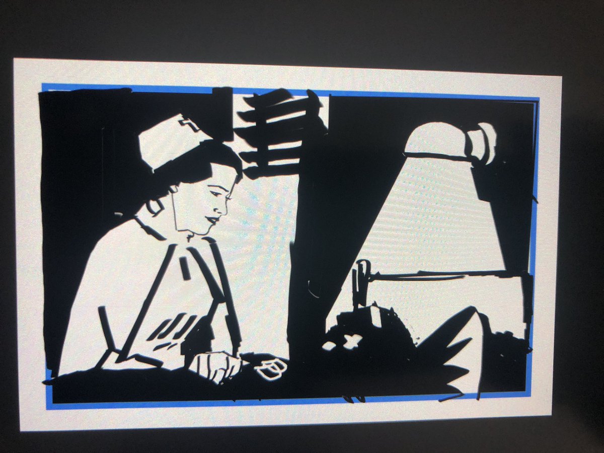 Process post for those who care
Digital layout(mostly thinking about shapes)
Light boxed pencils (rendered hair intended to render the rest then attentions span left)
Panic
Inks https://t.co/89SSgyY8Qi