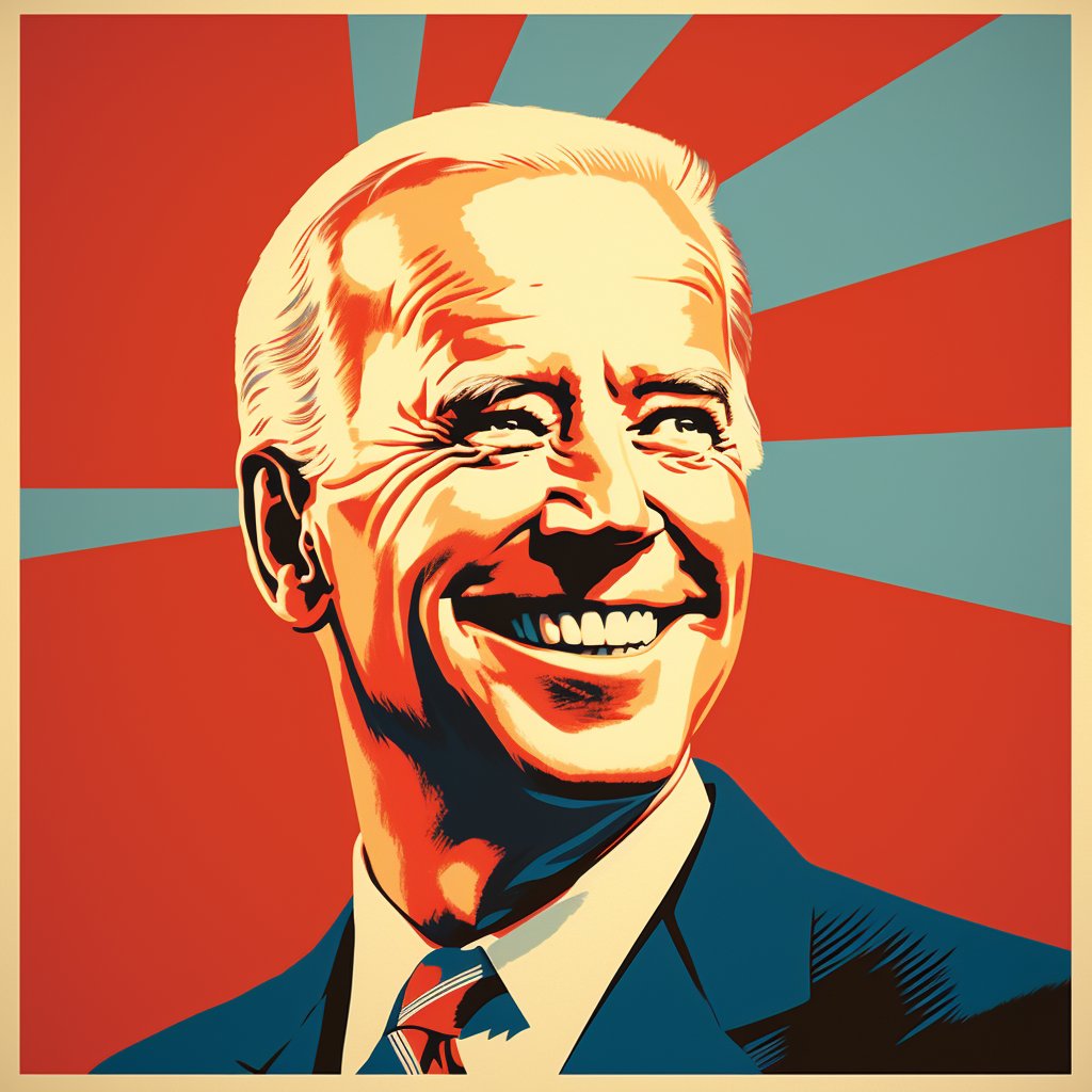 Before this circus gets started tonight, let's show some love for our president, Joesph Robinette Biden, Jr.! Who else is proud of the job @POTUS @JoeBiden has done in restoring honor and integrity back to the White House and delivering real results for the American people?! 🖐️