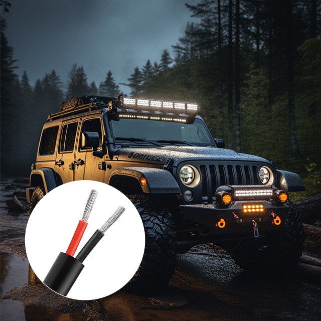 FirmerstBrand's tweet image. Kudos to this well-made wiring for my Jeep Gladiator LEDs. It's got the protection I need for my lights, and now my Jeep is looking sharp and ready to roll! 🌟🔌 #JeepAdventure #LEDUpgrades #electricalwire
