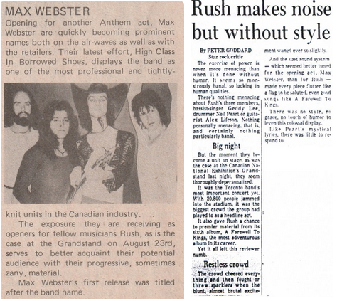 AliceLooknGlass's tweet photo. This was also Max Webster's first stadium gig ever. As a Canadian mega fangirl of both bands then, this was some tour! I think it's the first RUSH show I saw (in Calgary. Don't remember if 1975 but the pics say something to me from then, so not sure).#AFTK
https://t.co/cRC6R5BY2l https://t.co/O3JxDHsYGC