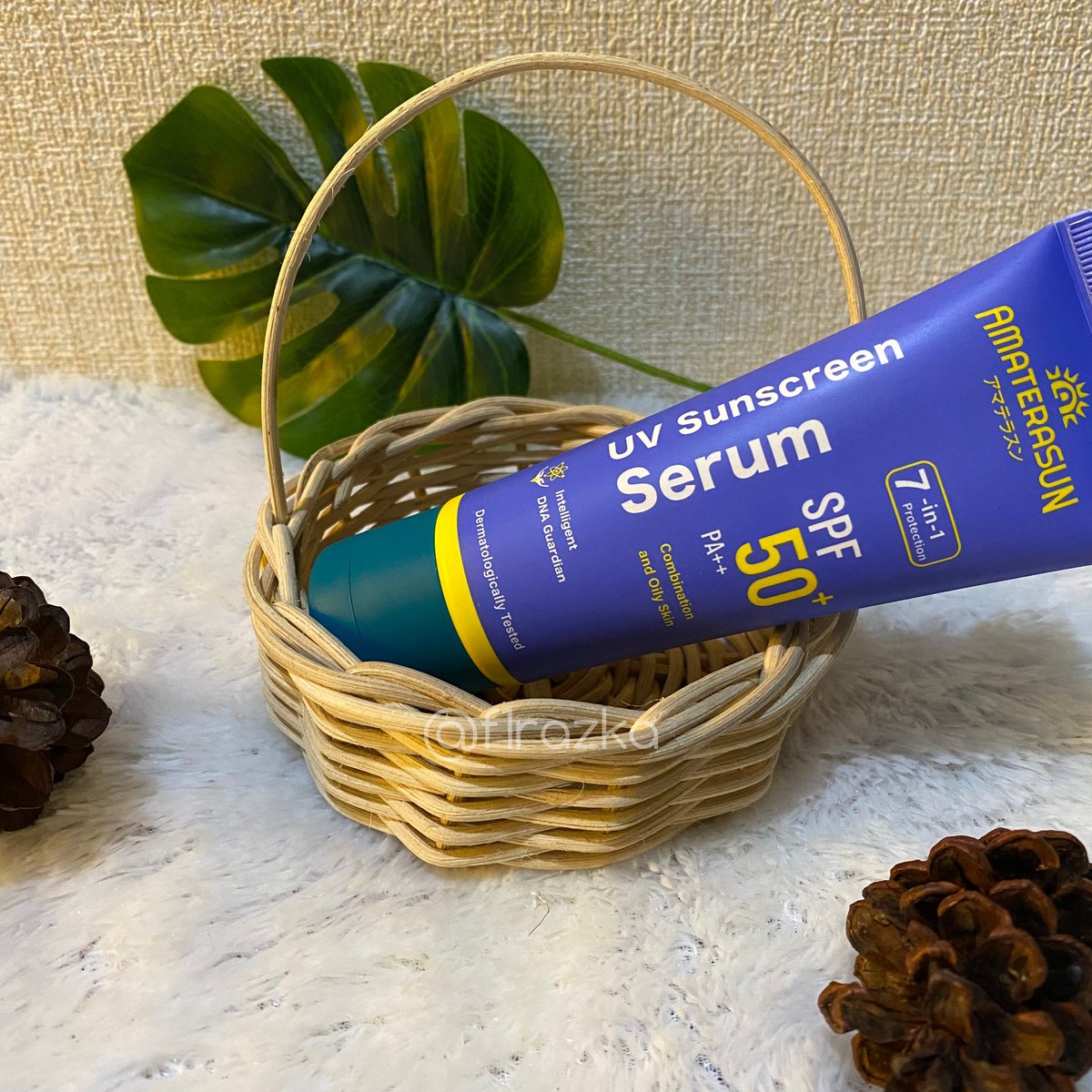 f1razka's tweet photo. Sempet takut mau pakai sunscreen serum karena banyak yg mengandung SPF palsu, tapi SS dari @amaterasunofc ini claim SPF nya real lohh so cobain yukk beb, co di https://t.co/Js1nxePEGV yaa #Amaterasun #SPFSpecialist #RealSPF https://t.co/FYDX8ARJEJ