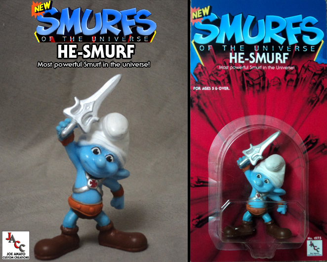 He-Smurf (Masters of the Universe) Custom Action Figure