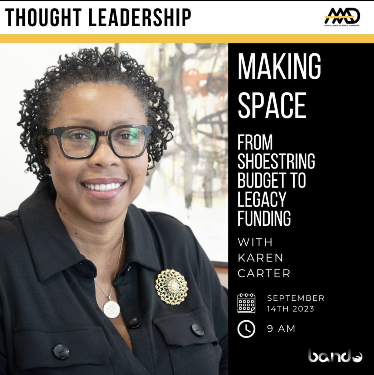 If you’re working in the arts and cultural sector and have not decoded the path toward a more stable financial model for your organization this talk is for you. I  will be sharing some principles that you can apply for both short and long-term planning 

forms.gle/wzfhtoKnuwBVEK…